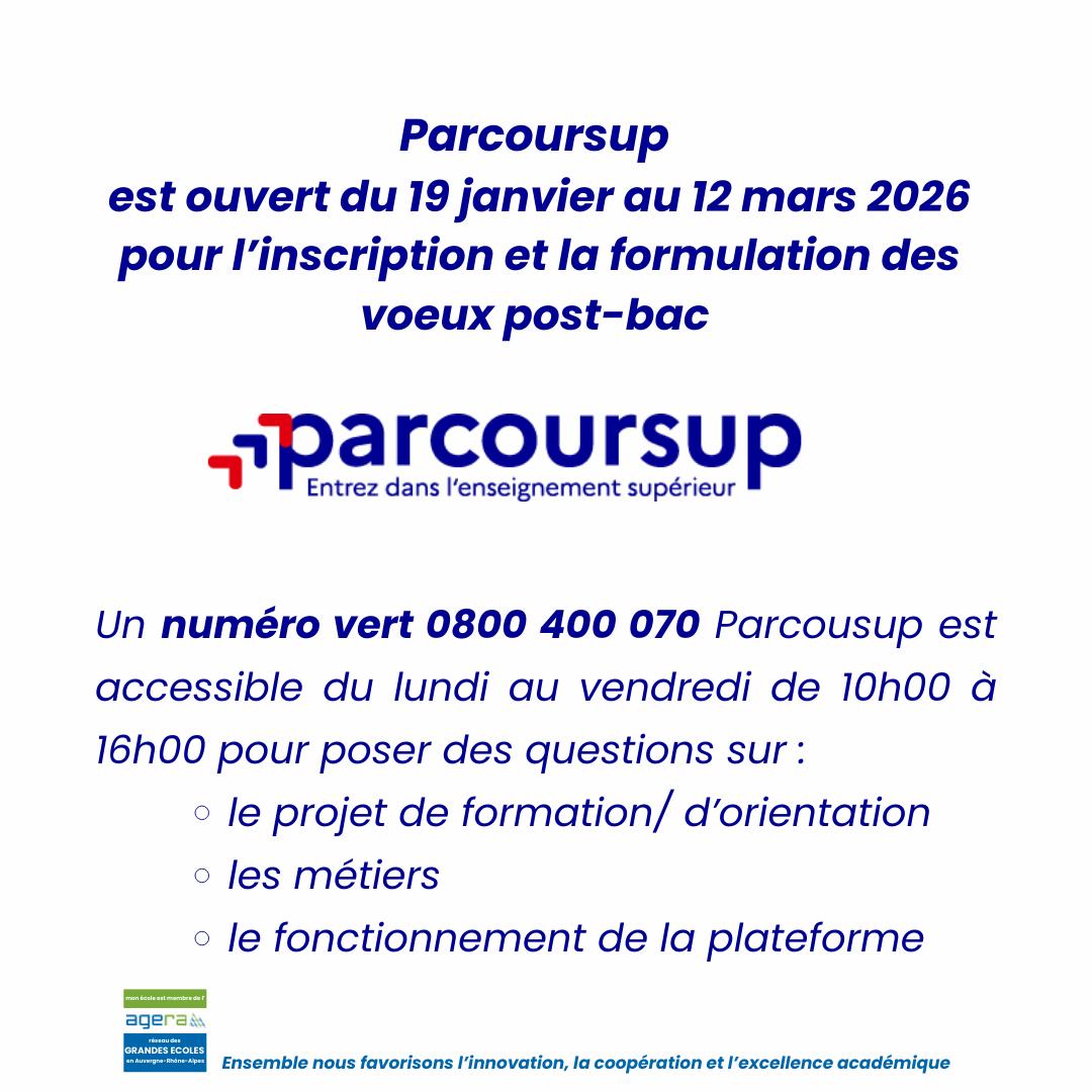 Parcoursup : ouverture de la phase inscription et formulation des vœux post-bac- 19/01/2026