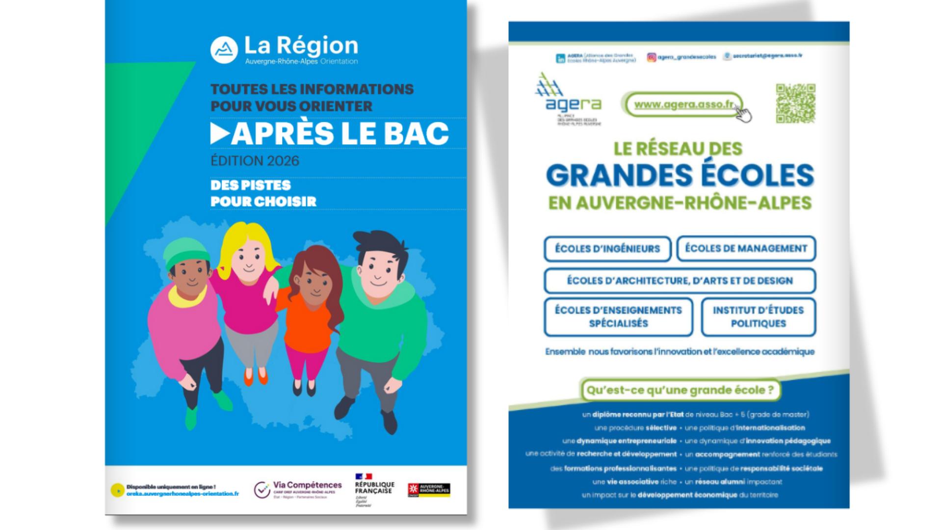 Guide Après le Bac d&rsquo;Auvergne-Rhône-Alpes Orientation. Des pistes pour choisir. Edition 2026