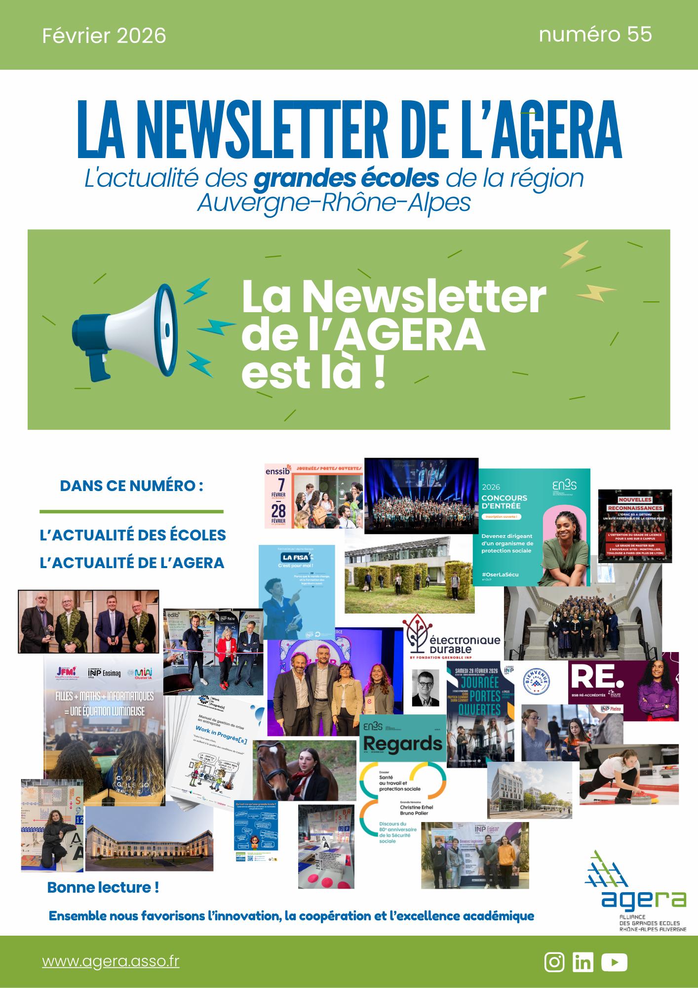 Newsletter n°55 – février 2026